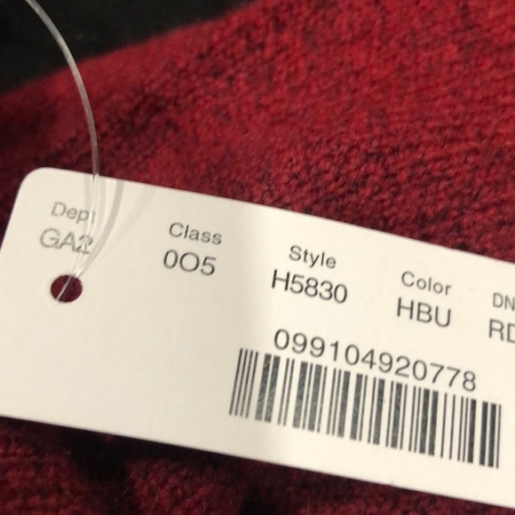 J.Crew Women’s V-neck front-pocket tunic sweater - Picture 9 of 9